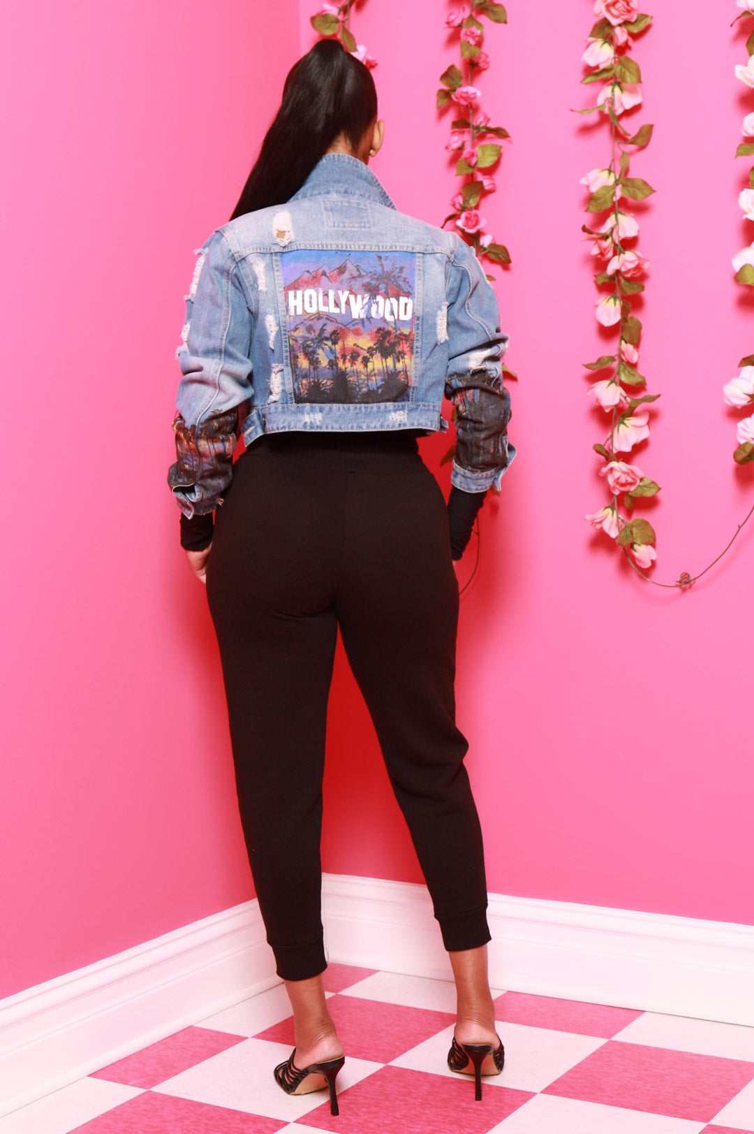 Pop Off Jogger Pants - Black - Swank A Posh