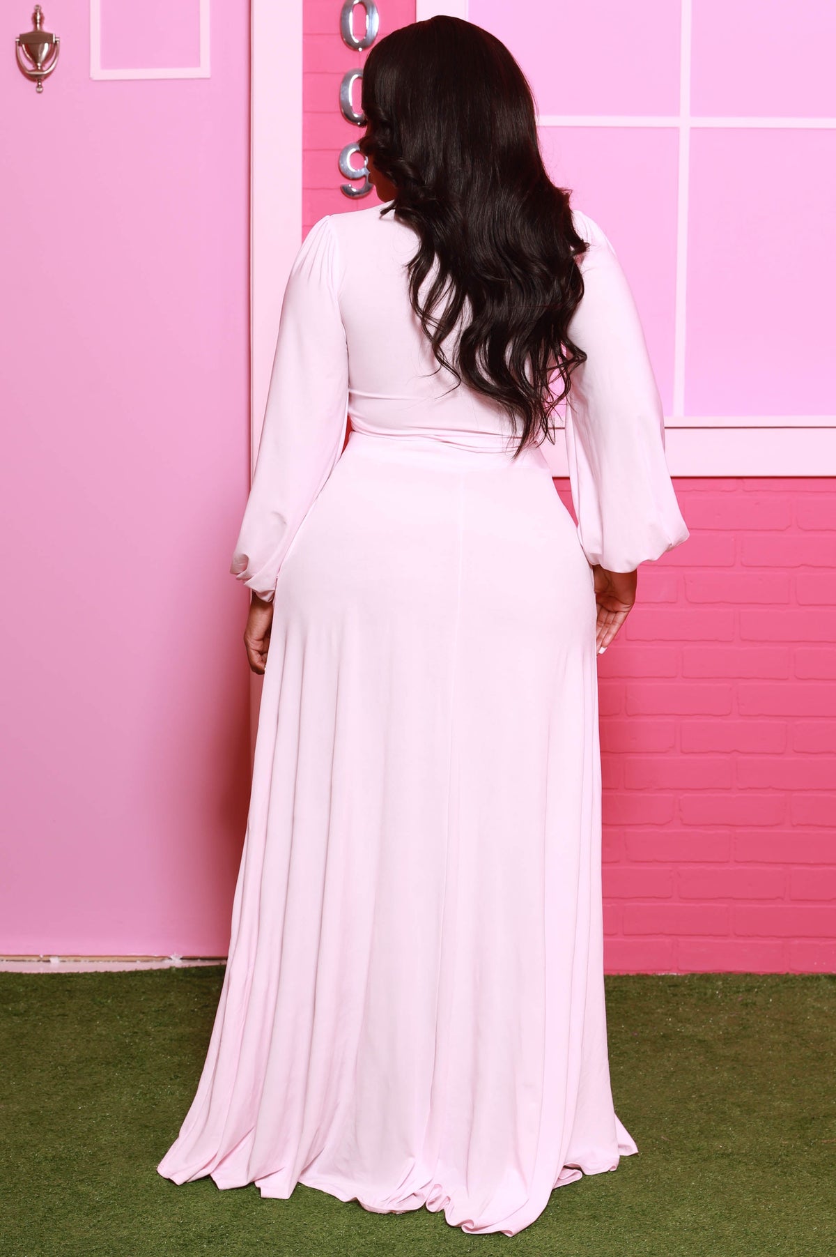 Lost In Love Maxi Skirt Set - Soft Pink - Swank A Posh