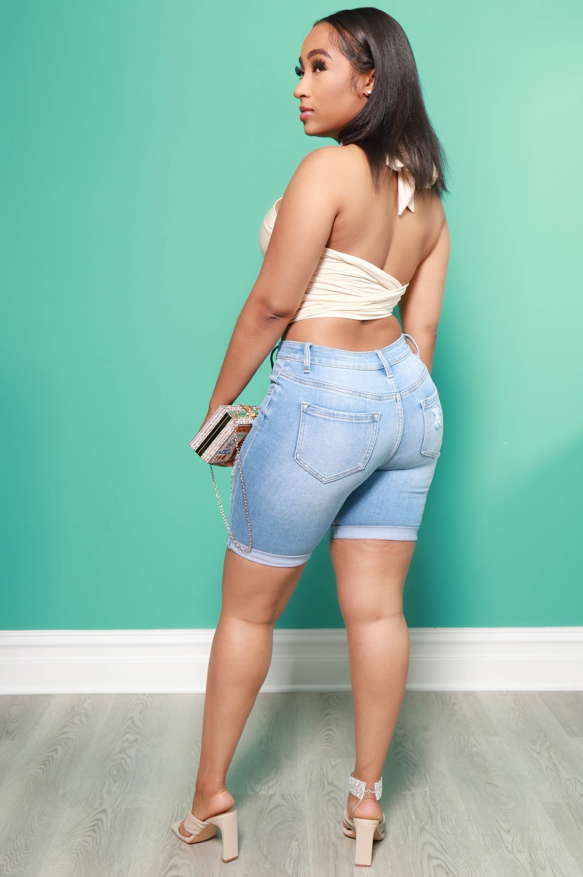 Made You Look Multi Way Top - Beige - Swank A Posh