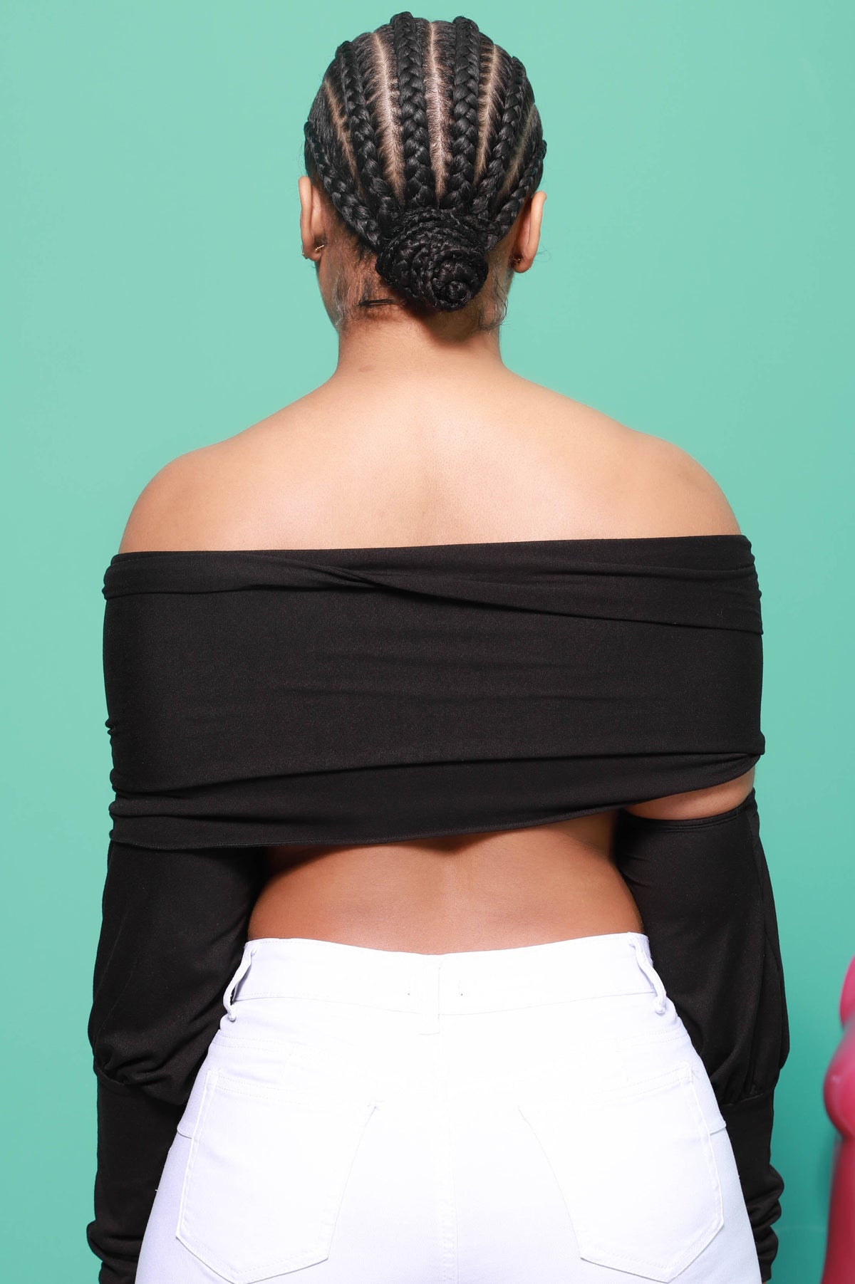 Have It All Multi Way Wrap Shirt - Black - Swank A Posh