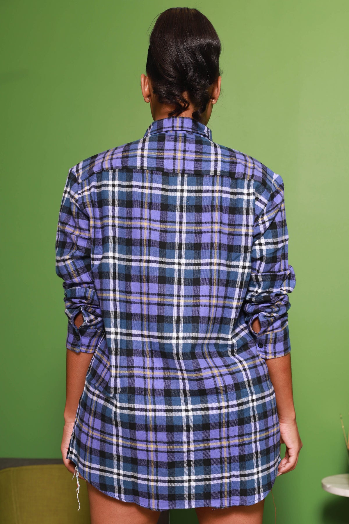 Break Up With Your BF Flannel Button Up - Swank A Posh