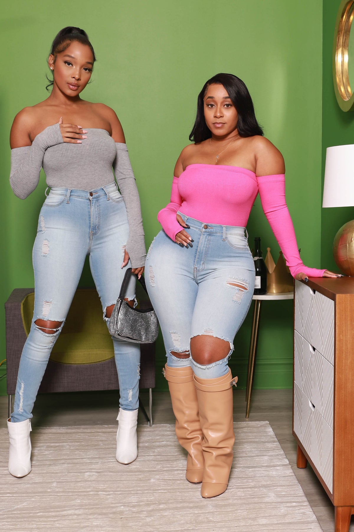 No Excuse Cut Out Bodysuit - Fuchsia - Swank A Posh