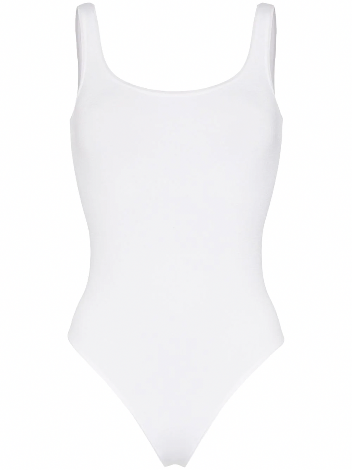 Invest Simple Shaping Tank Bodysuit - White - Swank A Posh