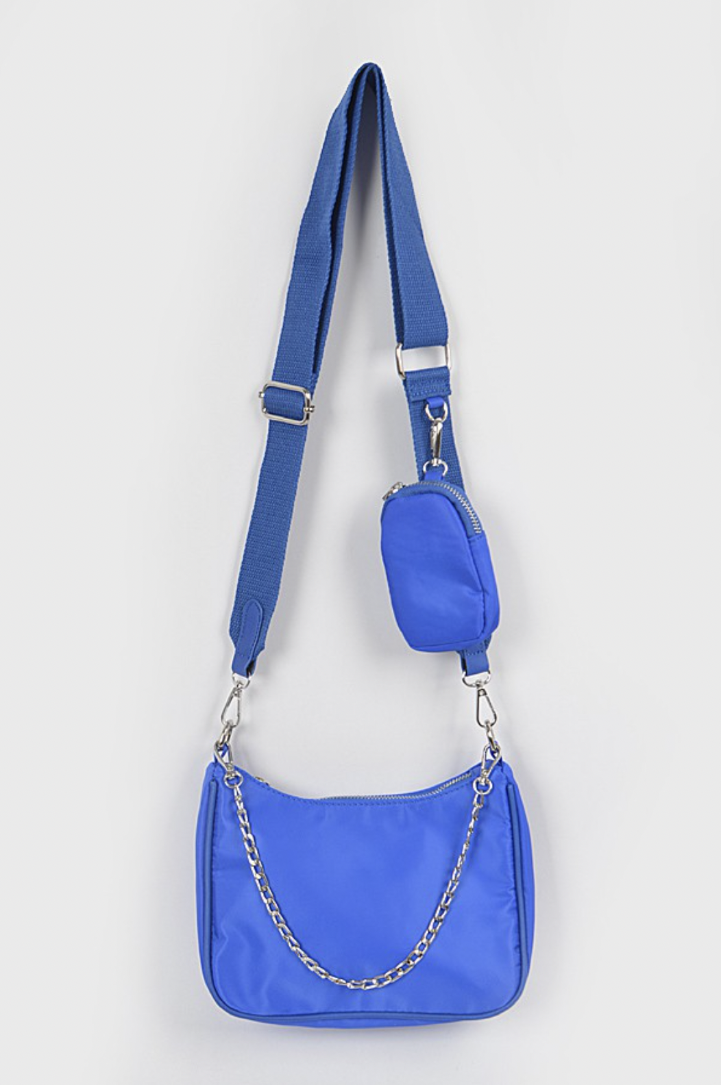 Fit You In Shoulder Bag - Cobalt Blue - Swank A Posh