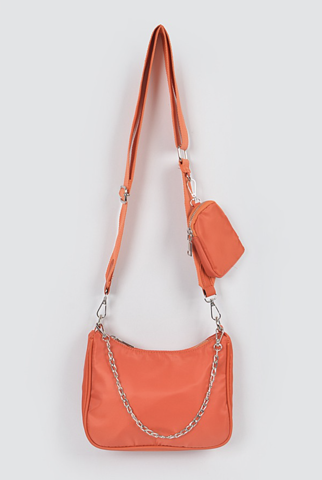 Fit You In Shoulder Bag - Orange - Swank A Posh