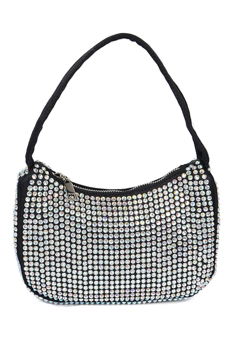 Next Level Rhinestone Studded Purse