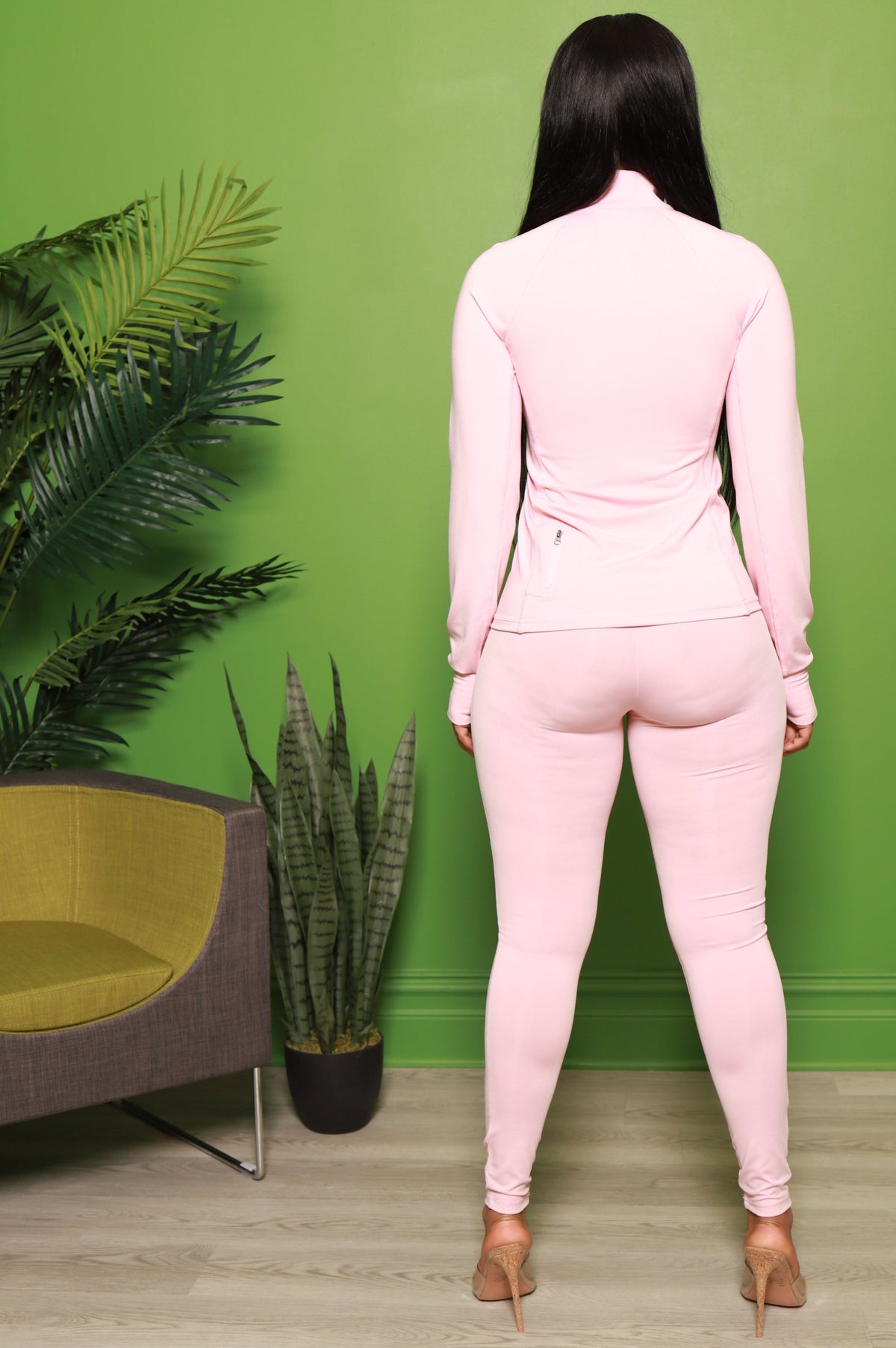 Easy Fit Athletic Set - Blush - Swank A Posh