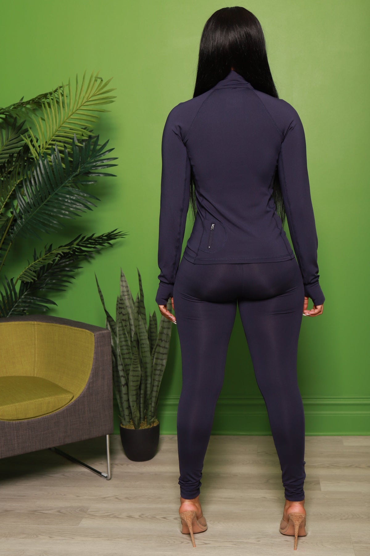 Easy Fit Athletic Set - Navy - Swank A Posh