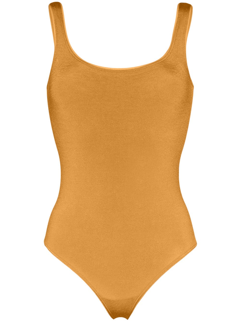 Invest Simple Shaping Tank Bodysuit - Mustard - Swank A Posh